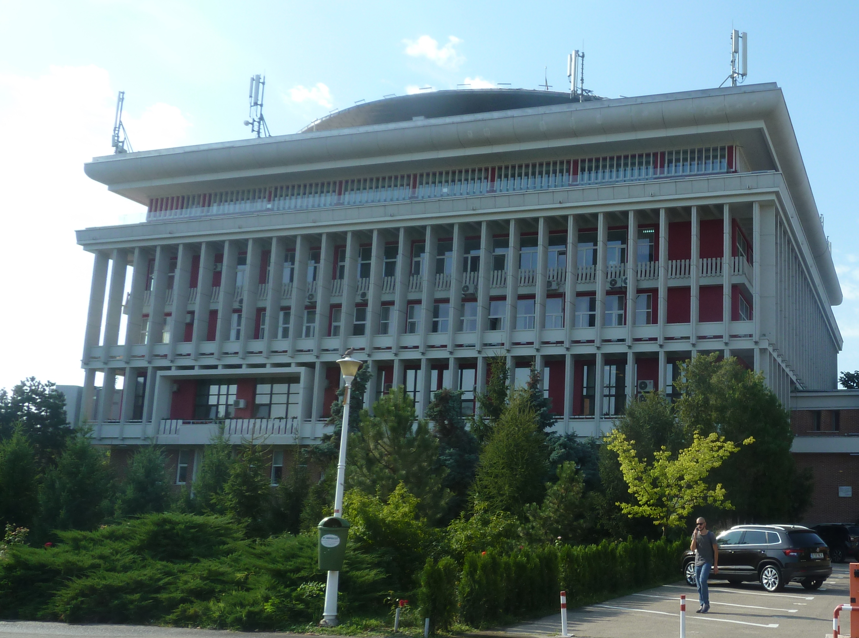 Hlavná budova Polytechnickej University v Bukurešti, (foto: imriš)