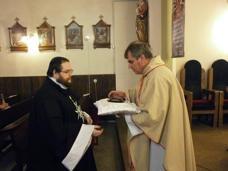 inštalácie relikvií v kostole sv. Ladislava